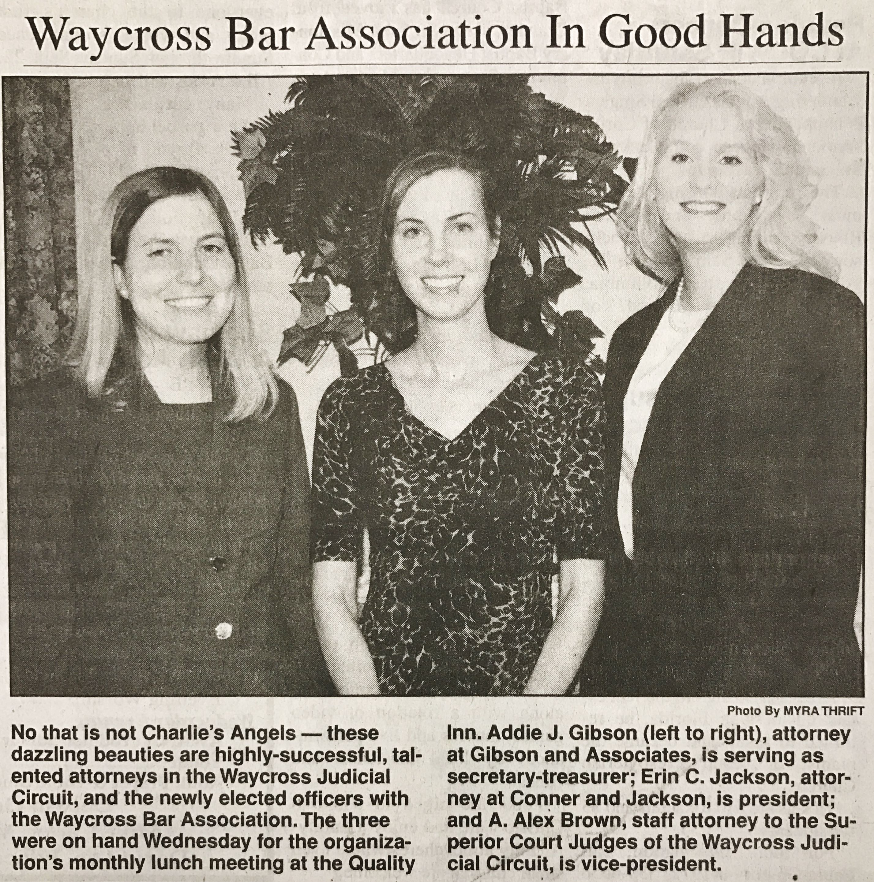Waycross Bar Association In Good Hands