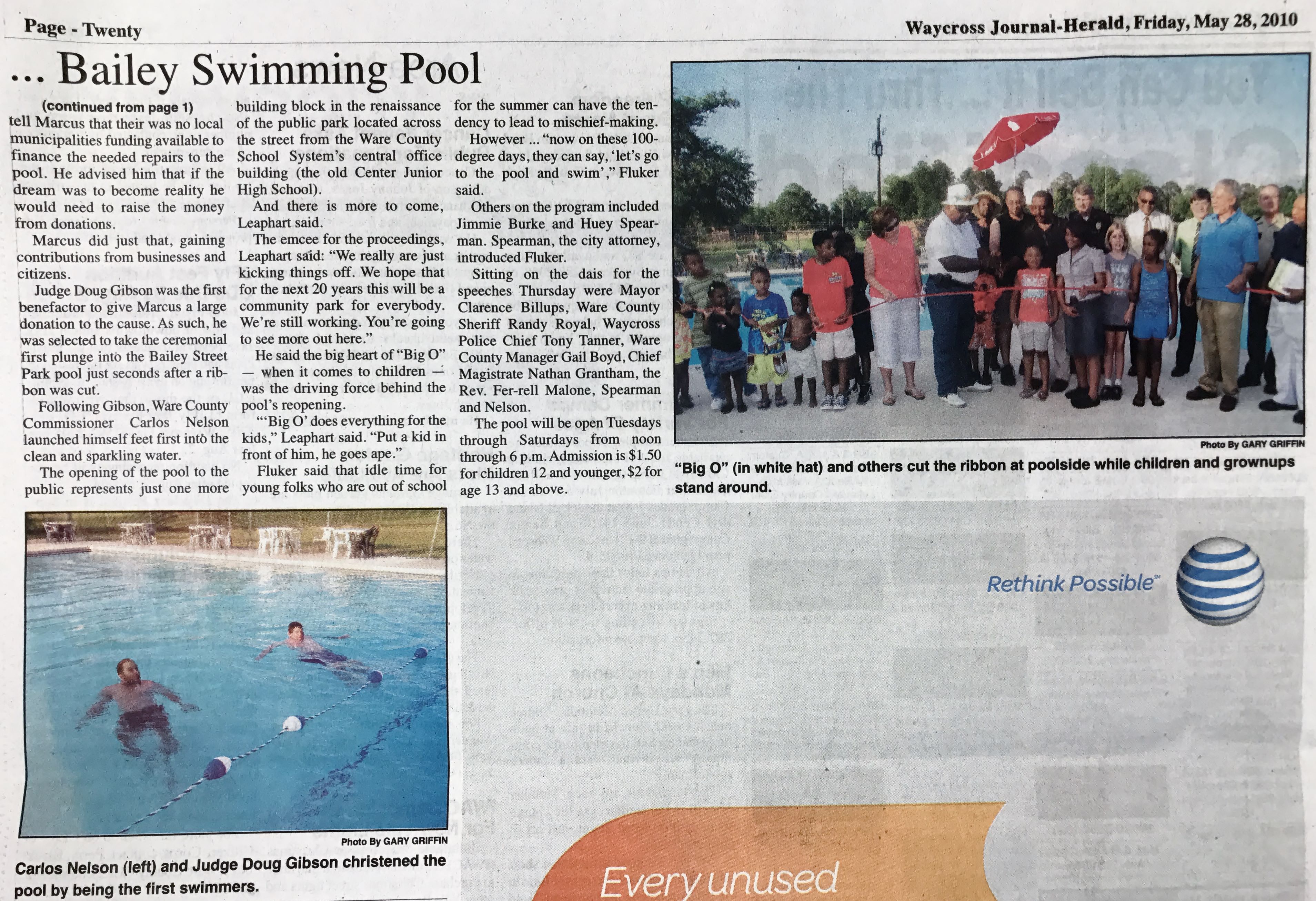 Bailey Park Pool Opens
